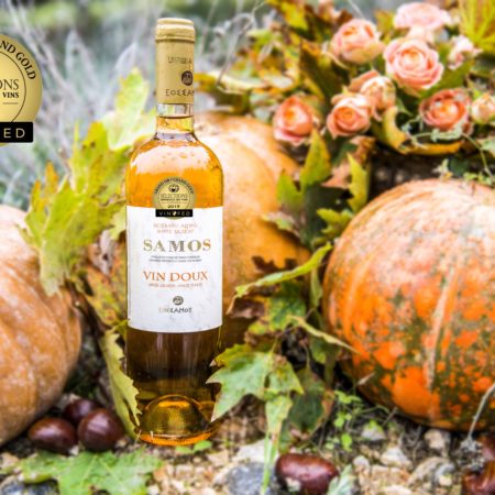 UNE GRANDE MEDAILLE D’OR POUR LE SAMOS VIN DOUX